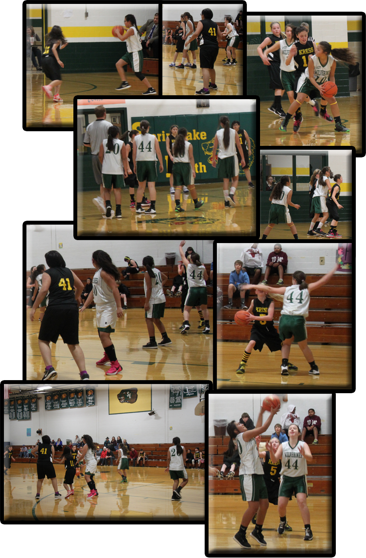 SpringlakeEarth Junior High School Junior High Girls vs Kress